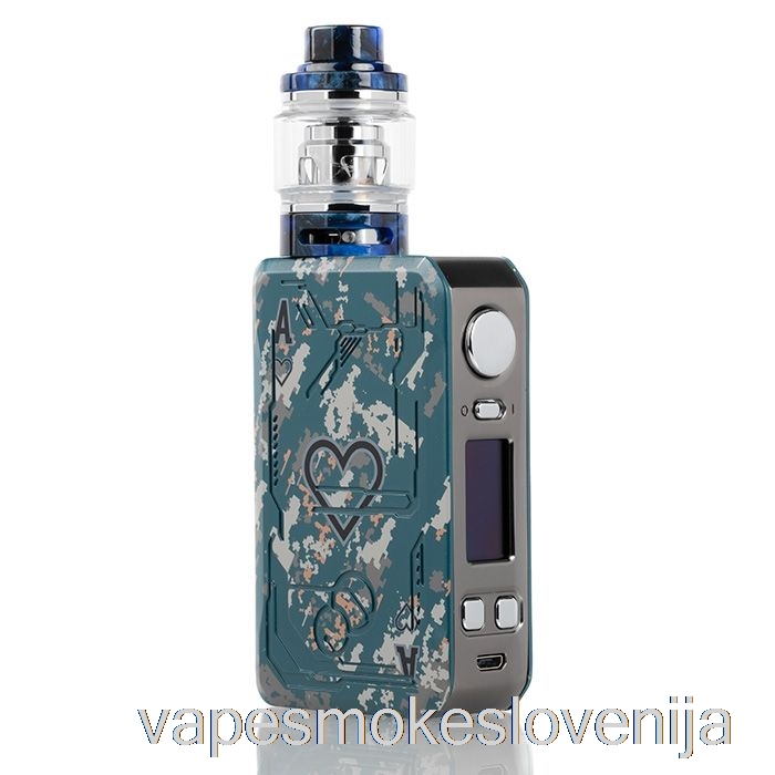 Vape Za Enkratno Uporabo Teslacigs Poker 218w Začetni Komplet Moder